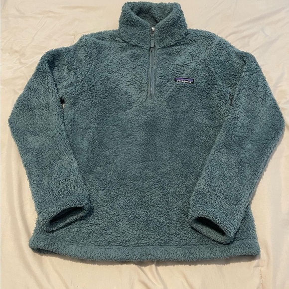 Patagonia Jackets & Blazers - Patagonia Turquoise High Pile/Teddy Bear Fleece Jacket XS